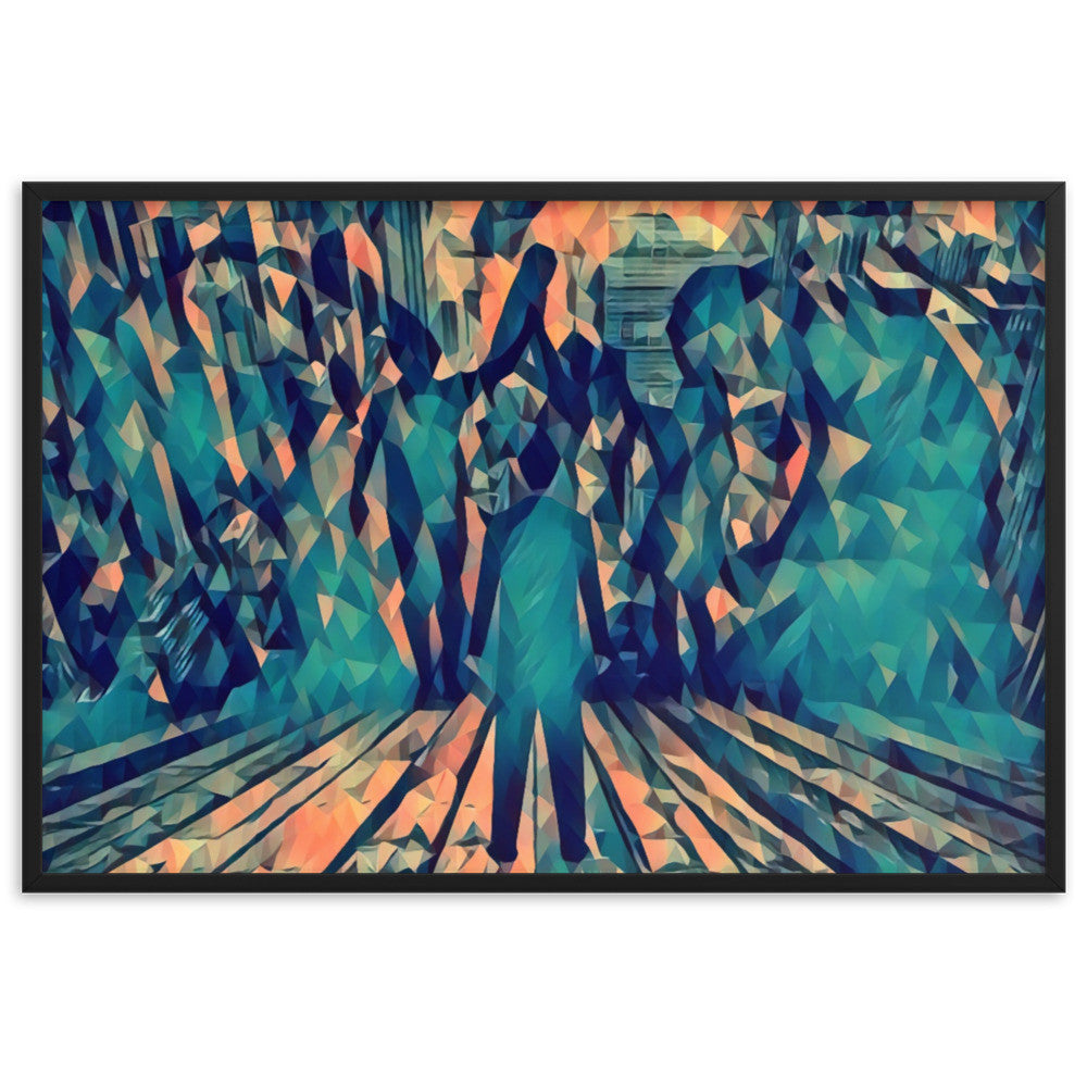 I SAW MY ENTIRE LIFE PASS THROUGH YOUR EYES Special Edition Framed Poster